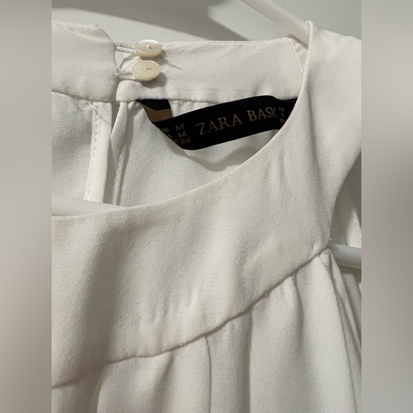 Zara top in white - Picture 3 of 3